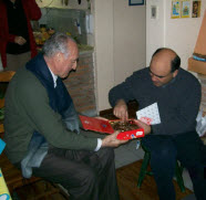 El P. Ricardo visita al P. Julio (2007)